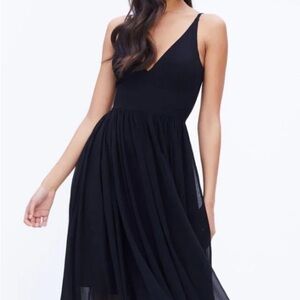 Dress the Population Alicia Lace-Hem Dress from Macy’s